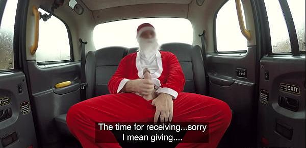 Fake Taxi Santa Claus in a Hardcore Rough Anal Sex Threesome Xmas Special